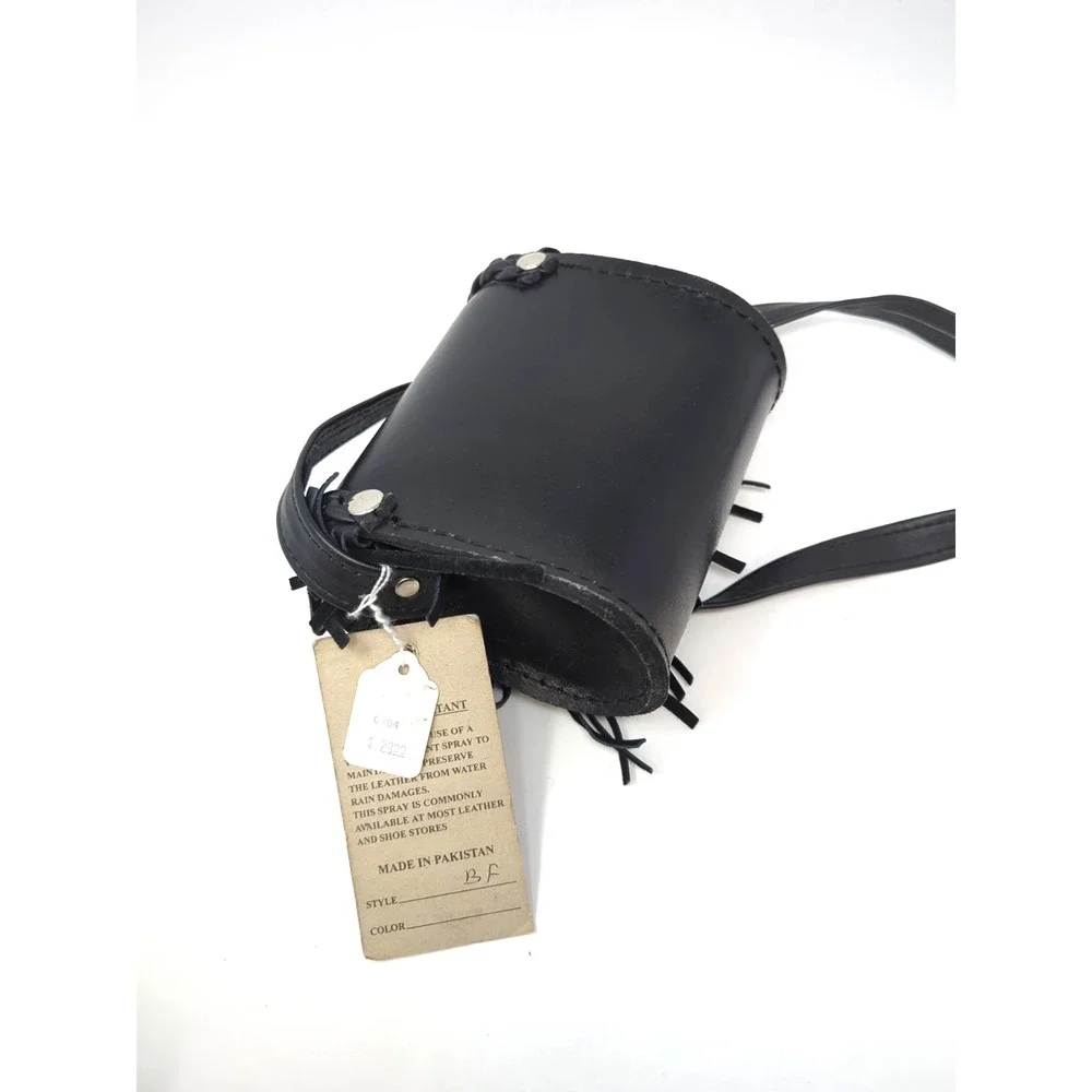 NEW UNIK Leather Accessories Bag Harley Honda Motorcycle 6x6 Italy